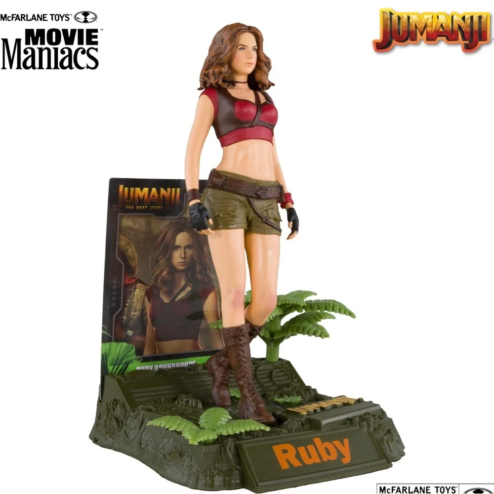 McFarlane Toys - Movie Maniacs Ruby Roundhouse (Jumanji) 6in Posed Figure - Picture 13 of 14